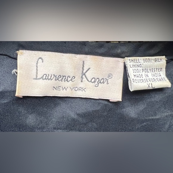 Laurence Kazar Vibrant Sequin Blazer- Vintage, XLarge - Picture 2 of 4